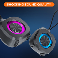 Privé Nouveau Portable Petit Lecteur De Musique Étanche 5W Puissance De Sortie Batterie Source AUX Sans Fil Blue Tooth Haut-Parleur
