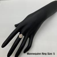 Duyizhao Bague Vierge Marie Vierge Marie Guadalupe plaquée or 14 carats, cercle rond tricolore, fine, cadeau pour femme fille