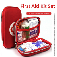 Boîte de rangement portable en EVA rigide pour trousse de premiers secours, équipement de survie d'urgence pour la maison et l'extérieur, fournitures médicales