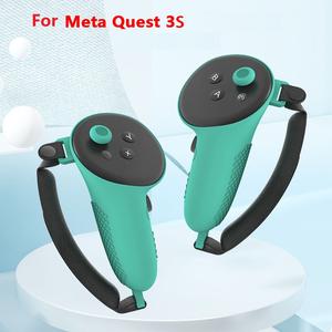 Laudtec เคสจับยึด TPU สำหรับ meta for Quest 3S อุปกรณ์ป้องกัน VR แบบมือถือป้องกัน MC1153 - Product Image 2