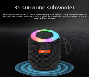 Low Price Popular Sell 309 Wireless 5.0 Speaker High Aesthetic Value RGB LED Lights Sound System Outdoor Home Use Subwoofer - Product Image 1
