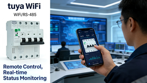 Disjoncteur intelligent TUYA 2P 63A avec contrôle à distance par application mobile, protection contre les fuites WIFI pour maison connectée, 6kA 400V - Product Image 3