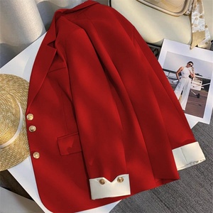 Nuevo Blazer de Moda Casual para Mujer de Oficina, Ecológico, de Manga Larga, con Botones y Bolsillos, Talla Grande, para Primavera y Otoño - Product Image 6