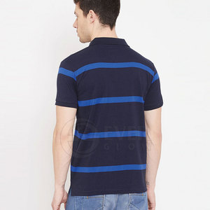 เสื้อเชิ้ตแขนสั้นผู้ชายผ้าไผ่/ฝ้ายแบบขายส่ง ผ้าถักเนื้อแน่น สำหรับเสื้อกอล์ฟแบบสั่งทำ - Product Image 4