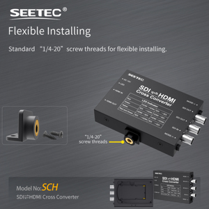 SEETEC SDI/HDMI Cross <strong>Converter</strong> Broadcast <strong>Converters</strong> Design Broadcast Quality Use Anywhere SDI to HDMI and HDMI to SDI Multiple - Product Image 5