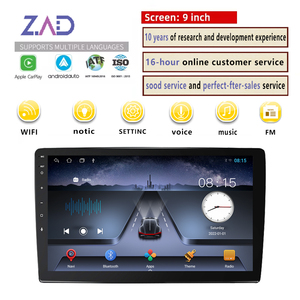 Entrega rápida Reproductor de DVD <span class=keywords><strong>Android</strong></span> 8,1 Unidad principal 4-Core GPS GLONASS DAB Ready MIPI Pantalla de coche para coche universal - Product Image 2