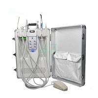 Fauteuil dentaire électrique haut de gamme LTDC09 et unité de condensation de compresseur, unité d'aspiration médicale - Unité dentaire mobile portable