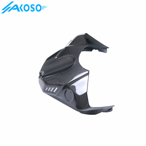 Cubierta de tanque AKOSO, cubierta de caja de aire delantera de tanque de Gas de fibra de carbono para motocicleta, cubierta de carenado para Yamaha R1 R1M 2020 2021 2022 2023 2024 - Product Image 4