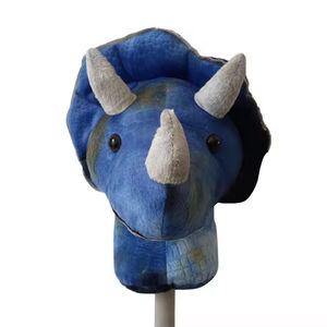 Animal Head Series Kids Riding Plush Toy unicorn Hobby <strong>Horse</strong> <strong>Stick</strong> Toy - Product Image 5