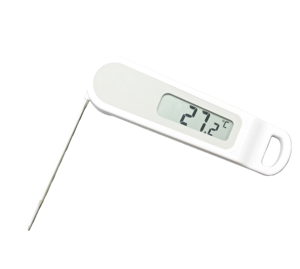 Termómetro Digital de Lectura Rápida para Cocinar Carne con Sonda Plegable, Termómetro para Parrilla - Product Image 1