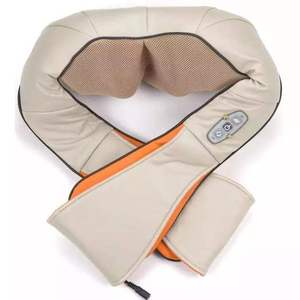 Breokang Hot Sale <b>Electric</b> Kneading Shiatsu Shoulder <b>Back</b> and Neck <b>Massager</b> with Heating High Quality Mesh Cloth - Product Image 2