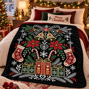 Christmas DIY Coloring Throw <b>Blanket</b> Rectangular Double Layer Flannel Fleece <b>Blanket</b> Home Decor Winter Family Kids Gift - Product Image 5