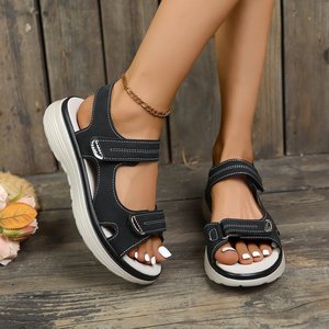 And <strong>Sports</strong> Style Anti Lightweight <strong>Women's</strong> <strong>s</strong> New Plus Size Flat Heel <strong>Sandals</strong> - Product Image 5