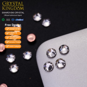 Strass in Vetro Hotfix di Alta Qualità Made in Austria per 2078, 14 Sfaccettature, Effetto Brillante per Abiti da Sposa e Scollature - Product Image 1