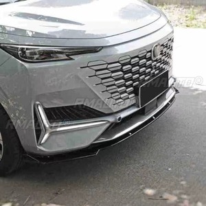 For Chang'an UNI-K 2021-2023 <b>Car</b> Front Bumper Lip Splitter <b>Diffuser</b> Body Kit Gloss Black Bumper Protector Modification Part - Product Image 5
