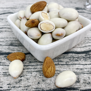 Vente en gros de noix d'amandes à saveur sucrée avec enrobage de yaourt Nourriture asiatique délicieuse et saine - Product Image 2