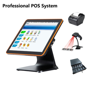 Computadora Todo en Uno con Pantalla Táctil de 15 Pulgadas, Equipo Financiero, <span class=keywords><strong>Windows</strong></span> <span class=keywords><strong>10</strong></span>, Caja Registradora, Punto de Venta para Negocios - Product Image 2