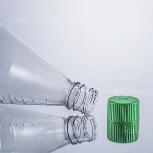 Erlenmeyer de laboratoire 1000ml en plastique stérile à fond plat 1l pour la culture cellulaire - Product Image 6