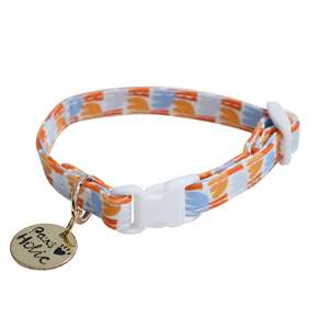 Collar de Perro de Algodón Personalizado de Lujo Elegante y Premium Talla M, Suave y Duradero con un Lindo Estampado, Accesorio para Mascotas - Product Image 3