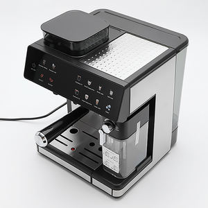 <span class=keywords><strong>Machine</strong></span> <span class=keywords><strong>à</strong></span> <span class=keywords><strong>café</strong></span> semi-automatique avec broyeur intégré, écran tactile, en acier inoxydable, capacité 15+ tasses, chaud/froid - Product Image 4