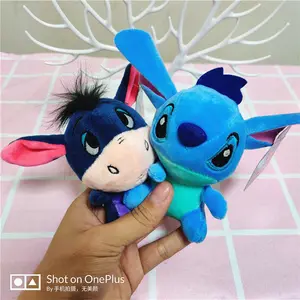 Whosale 10cm Plush Toys Cute Rabbit Daisy Animal Stuffed Small Pendant Gifts For Kids