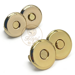 กระดุมแม่เหล็กสองด้านรูปผีเสื้อ แพลตตินัม อิสแลนด์ ฮาร์ดแวร์ ฝาครอบทองแดง แม่เหล็กแรงสูง คุณภาพสูง - Product Image 3