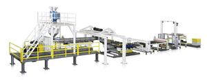 PC <strong>Polycarbonate</strong> Waved Hollow Soild Corrugated Plastic Sheet Extruder Production Line - Product Image 6