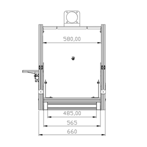 Custom Aluminum Profile Sim Rig Frame Gaming Bracket <b>Car</b> Training Chassis Diy Sim Racing Cockpit Next Level Driving - Product Image 5