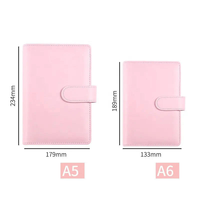 Carnet rechargeable en cuir avec logo personnalisé, couverture en cuir PU A5, utilisation au bureau et à l'école, expédition rapide, approvisionnement direct d'usine