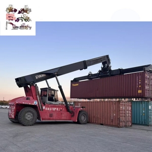Apilador de Contenedores KALMAR DRT450 de 45 Toneladas, Equipo de Elevación Portuario DRT450 KALMAR DRT450, DRT450 DRD450 DRF450 DRG450 DRT450 - Product Image 1