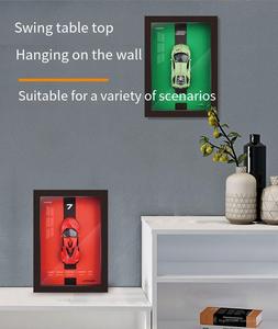 Hiện đại ba chiều đua mô hình xe hợp kim khung hình cho treo và sinh nhật dịp thủ công mỹ nghệ gỗ kỹ thuật - Product Image 4