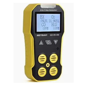 Détecteur de monoxyde de carbone portable Metravi GD-09-CO-A avec alarmes sonores, LED et vibrantes, garantie 1 an - Product Image 3