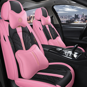 Ventes flash Amazon, housses de siège de voiture en cuir imperméable de haute qualité, super bon marché, ensemble complet, ajustement universel pour Accord - Product Image 3