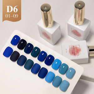AILANUO Nail Supplies Ensemble de vernis à ongles artificiel OEM Private Label Color Soak Off Nali Gel Uv Vernis à ongles 9 couleurs Nail Art Led Uv Gel - Product Image 1
