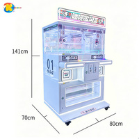 Machine à griffes mini de haute qualité, machine d'arcade à monnayeur avec accepteur de billets pour les entreprises d'arcade pour enfants