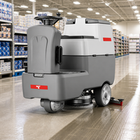Autolaveuse autoportée ARES600, machine de nettoyage industrielle commerciale à batterie pour entrepôts, usines, vente en gros, OEM