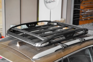 Portapacchi Universale per Auto, Cestello da Tetto <span class=keywords><strong>Cromato</strong></span> in Alluminio, Portabagagli di Alta Qualità per 4x4 - Product Image 6