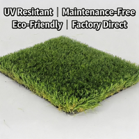 Gazon artificiel résistant aux UV, anti-UV, en SBR Latex pour projets commerciaux, vente en gros aux États-Unis et au Royaume-Uni, haute performance, installation facile