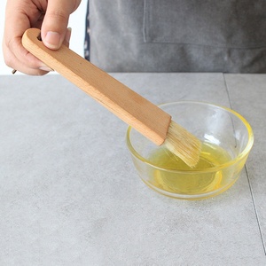 Cepillo <span class=keywords><strong>de</strong></span> aceite para barbacoa para hornear, cepillo para hilvanar, mango <span class=keywords><strong>de</strong></span> madera para <span class=keywords><strong>pan</strong></span>, pastel, molinillo <span class=keywords><strong>de</strong></span> café, cepillo para hornear - Product Image 5
