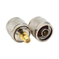 Conector macho N coaxial RF de cobre de alto rendimiento a hembra SMA