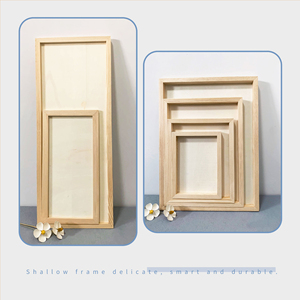 Marco de arcilla para pintura al óleo, artesanías de madera, marco de fotos tridimensional, Marco creativo de arcilla hecho a mano para niños - Product Image 3