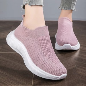 Producto de Moda 2026, Zapatillas Deportivas Transpirables de Punto, Ligeras, con Suela Suave, para Caminar, Primavera Verano - Product Image 1