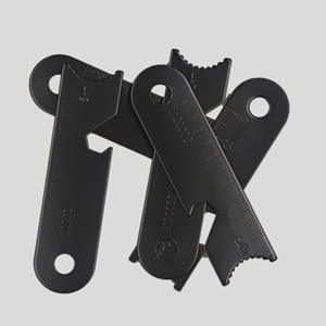 Encendedor de Fuego Portátil para Exteriores, Abridor de Botellas, Raspador, 75mmx20mm, Acero Inoxidable, Herramienta Multifuncional de Supervivencia - Product Image 2