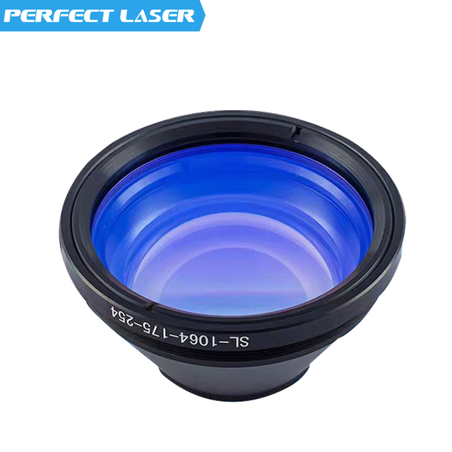 New F-theta Laser Marking Field Lens 1064nm 100mm Fiber MOPA UV CO2 Laser Engraving Machine