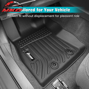 Tapis de sol compatibles avec Subaru Crosstrek 2024-2025 et Impreza Hatchback, tapis moulés 3D en TPE, imperméables - Product Image 4