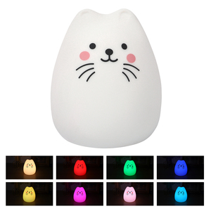 Умный светодиодный ночник с RGB-подсветкой и перезаряжаемой батареей для спальни, детской, клуба, патио - Product Image 2