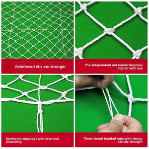 Factory Nylon Or Polyester Fall Arrest Safety Nets Building Construction Anti Fall Safety <strong>Netting</strong> - Product Image 6