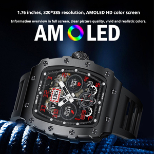 สมาร์ทวอทช์ OKOP-S100 สำหรับตรวจวัดอัตราการเต้นของหัวใจและความดันโลหิต พร้อมฟังก์ชันโทรผ่านบลูทูธ กันน้ำ และแบตเตอรี่ใช้งานได้ยาวนาน - Product Image 4