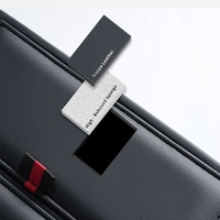 Organisateur de console de voiture multifonctionnel avec double porte-gobelets, rangement pour mouchoirs et téléphone, éponge élastique, pour BMW Toyota Honda