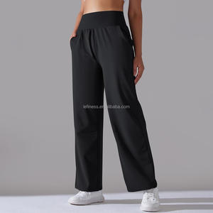LF pantaloni sportivi larghi da donna pantaloni sportivi larghi da Yoga con tasche - Product Image 5
